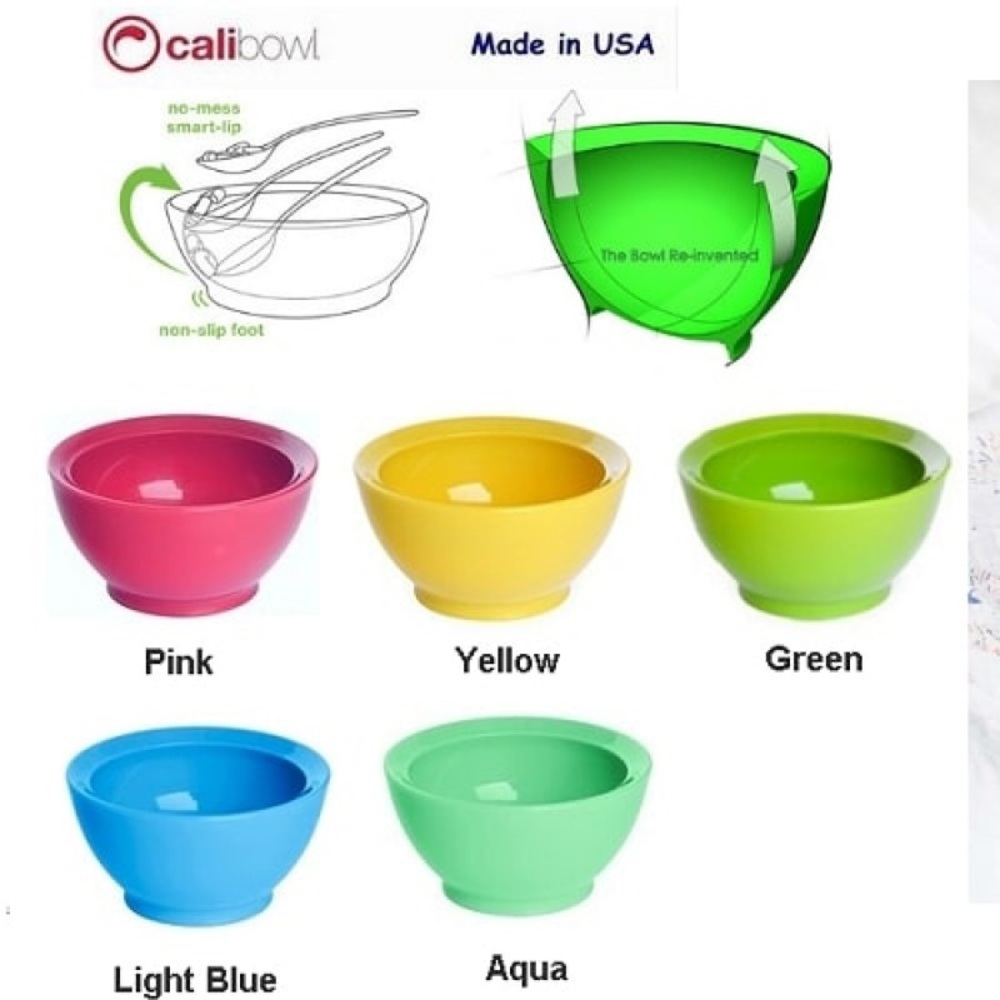 Yellow - CALIBOWL - 8oz (227ml) 4.5” dia. non-slip bowl